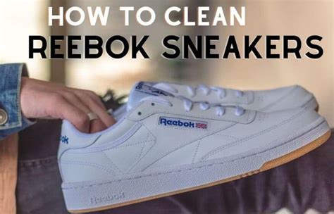 how to clean reeboks